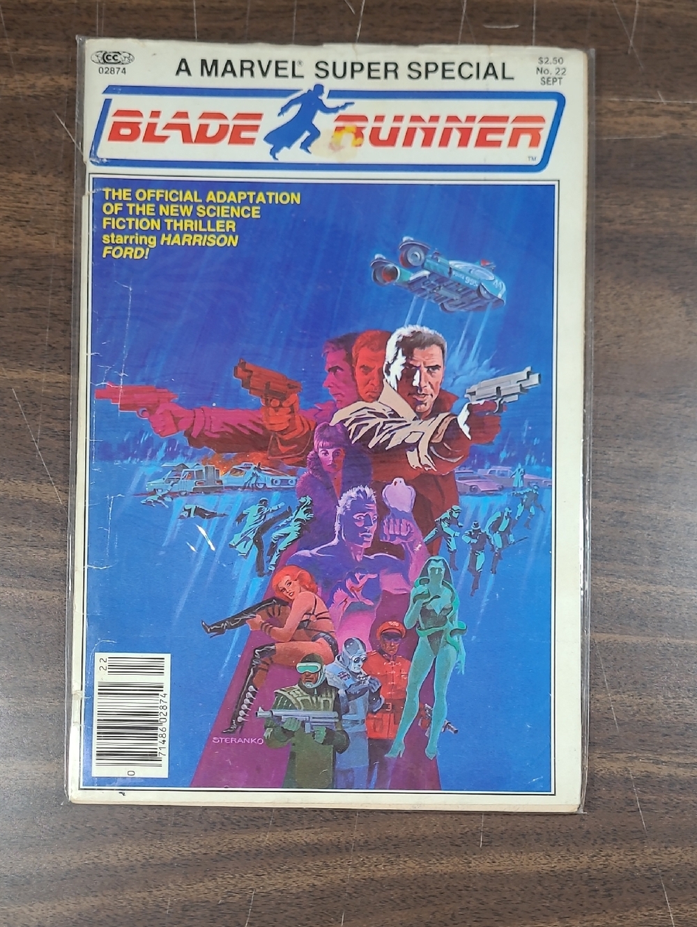 Marvel Blade Runner Comic Book #22 September Bagged